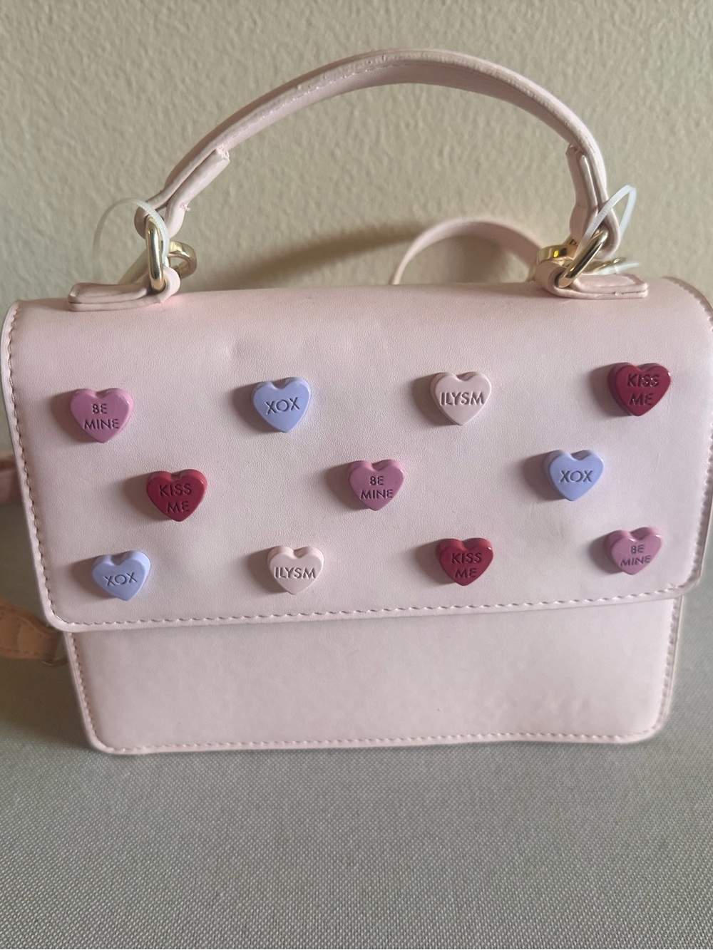 Betsey Johnson Conversation Hearts Valentine’s Day Crossbody
